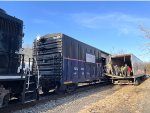 A truck next to the DRRV TFT Train